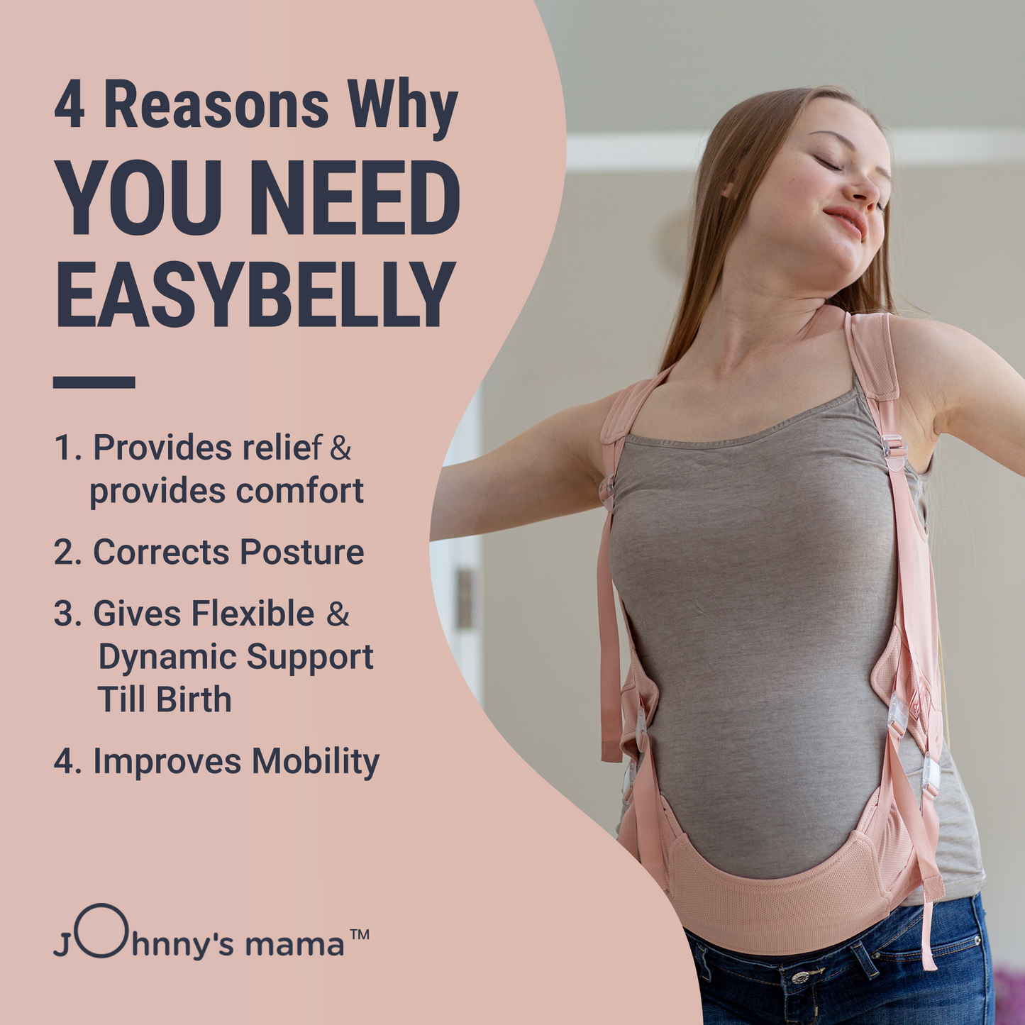 EasyBelly Maternity Belly Support Garment