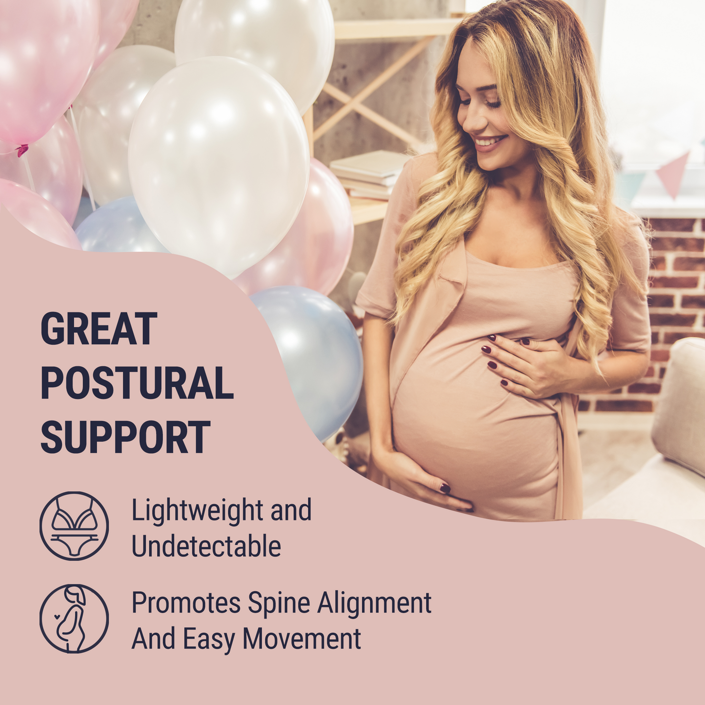 EasyBelly Maternity Belly Support Garment